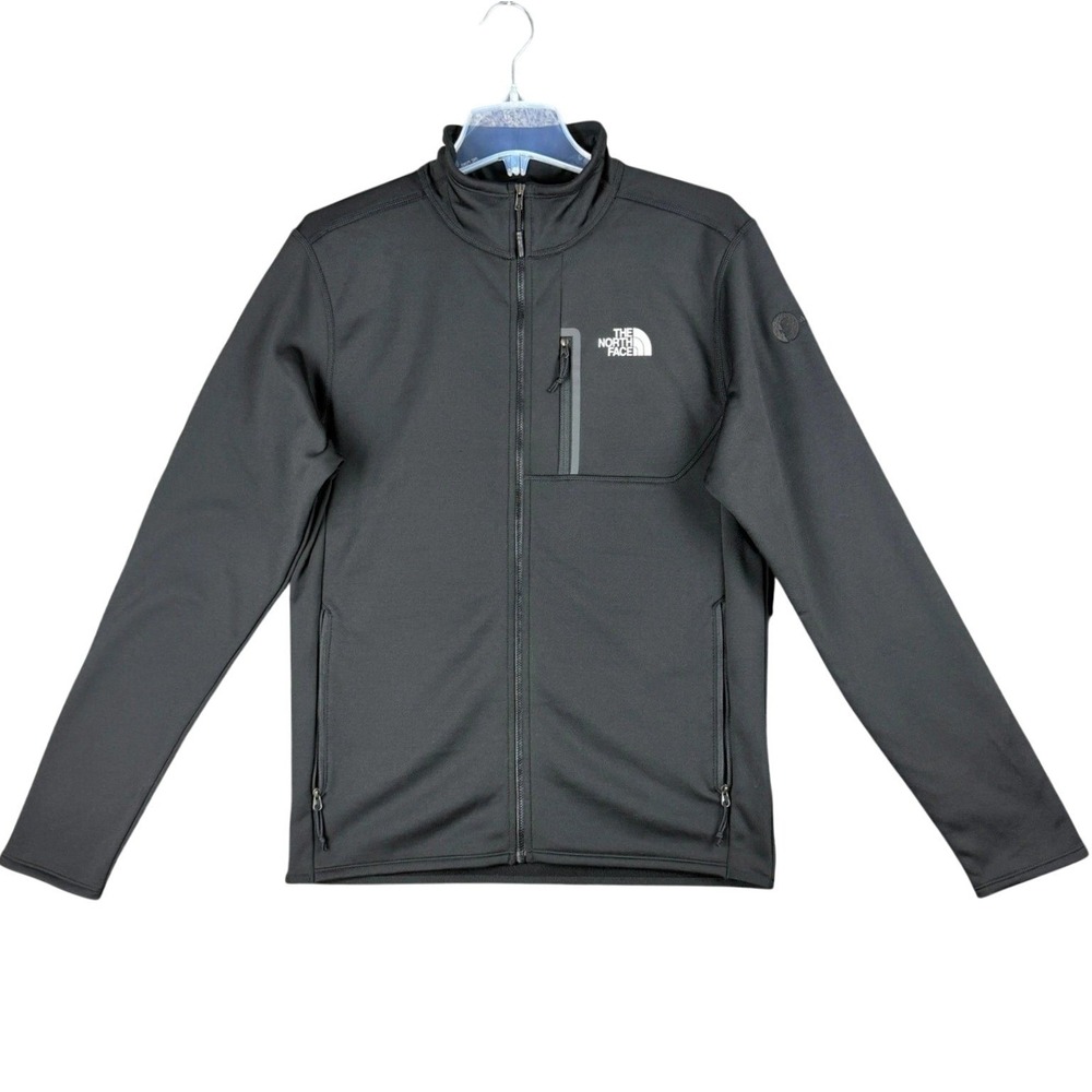 The North Face Men's S Black Full Zip Softshell Jacket Gorpcore Outdoor Casual